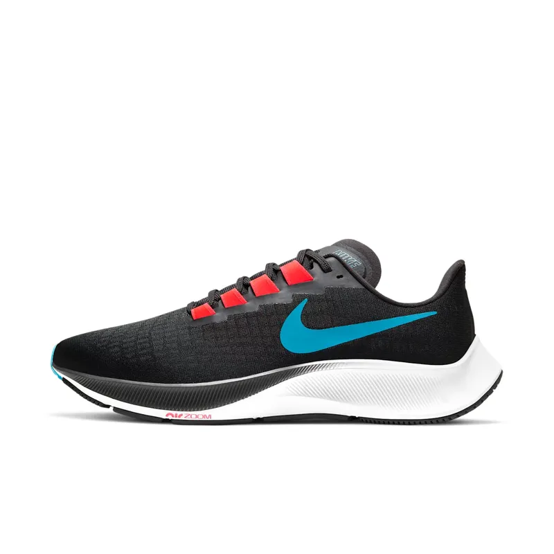 Nike Zoom Pegasus 38 “Off Noir Light Blue Fury” (BQ9646-011)