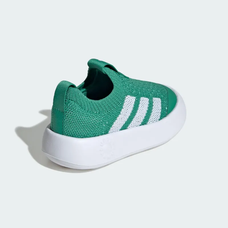 Adidas Bubblecomfy Kids Semi Court Green / Cloud White / Core Black (JI1608)