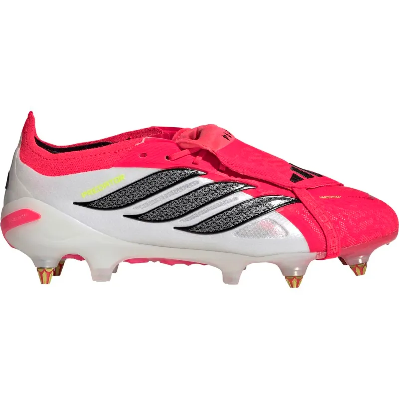 Adidas Predator Elite Fold-Over Tongue SG Stollenschuhe, rot, Größe 42 ⅔ (JS0381)