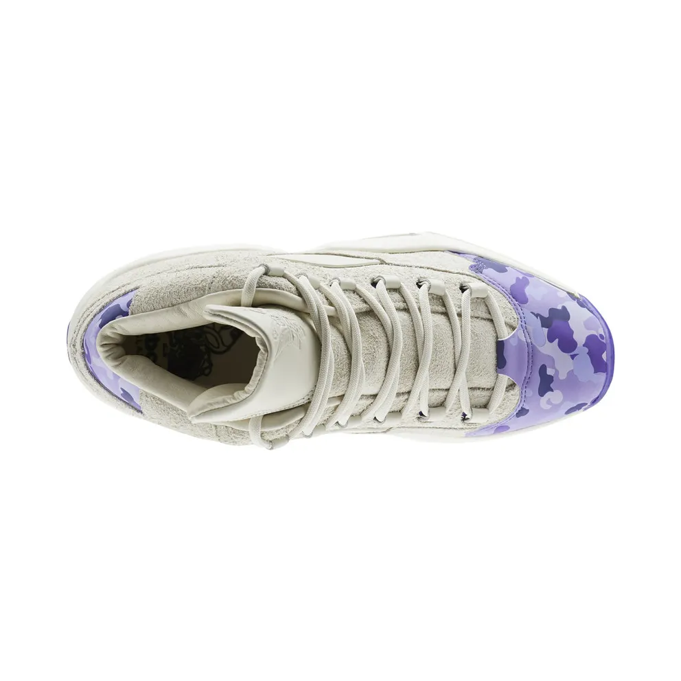 Reebok Question Mid Cam’Ron Chalk/Lush Orchid-Purple (Other Brands Reebok)