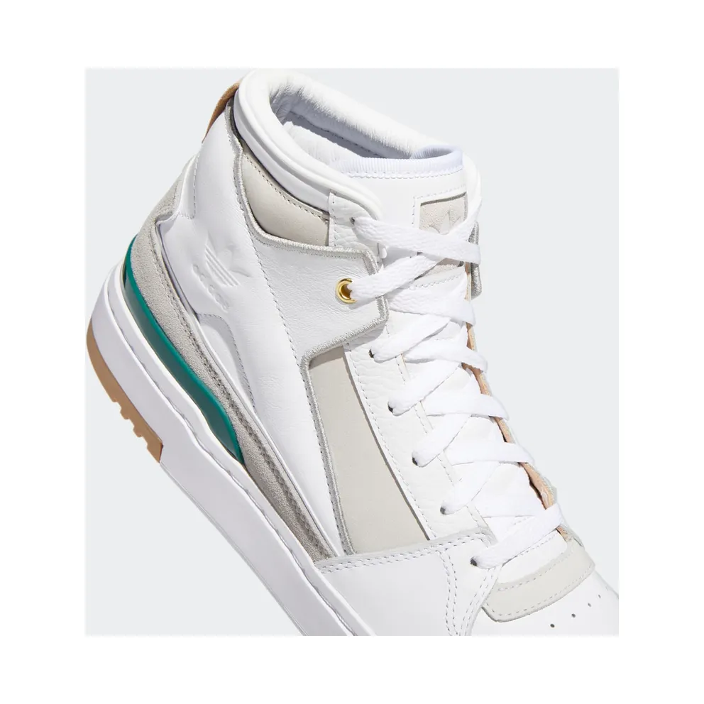 Adidas Forum Luxe Mid Cloud White / Collegiate Green / Grey One (GX0519)