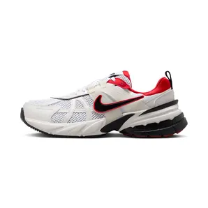 Nike V2K Run “Metallic Summit White / University Red / Sail / Black” (HF0120-100)