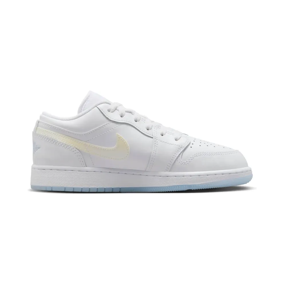 Air Jordan 1 Low GS “Glitter Swoosh” (FQ9112-100)
