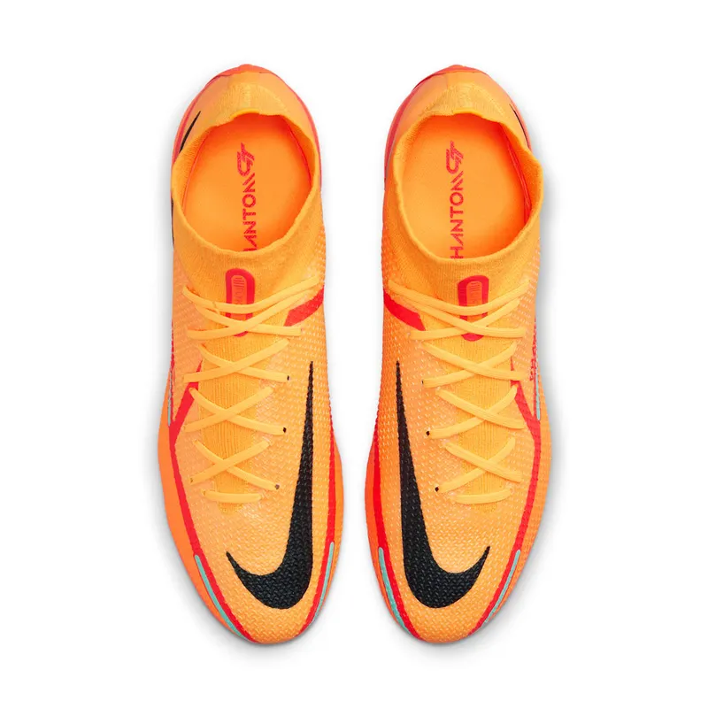 Nike Phantom GT2 Dynamic Fit Elite FG Laser Orange Total Orange Bright Crimson Black (CZ9889-808)