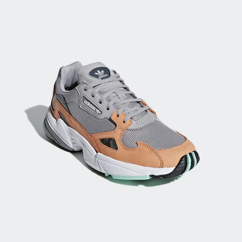 adidas Falcon Light Granite Easy Orange (W) Light Granite/Light Granite/Easy Orange (B28130)