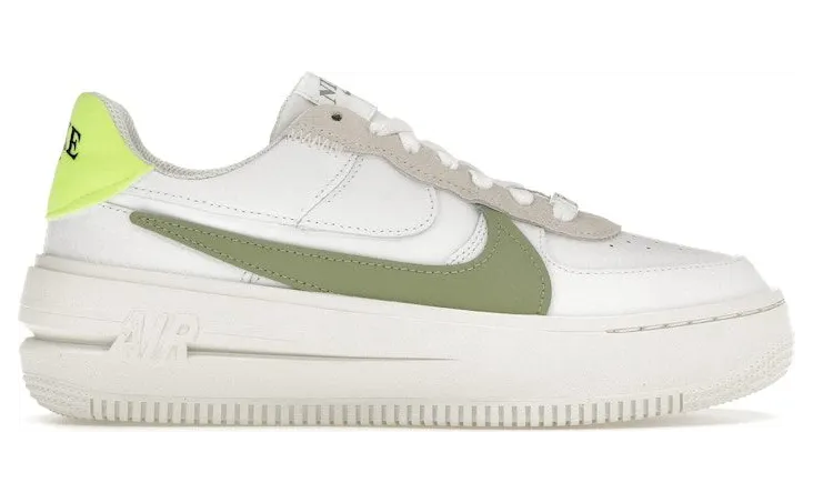 Nike Air Force 1 PLT.AF.ORM White Oil Green (FJ4739-100)