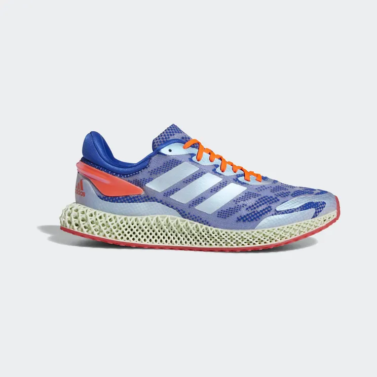 Adidas 4D Run 1.0 ‘Glory Blue’ Glory Blue/Cloud White/Solar Red (FW1231)