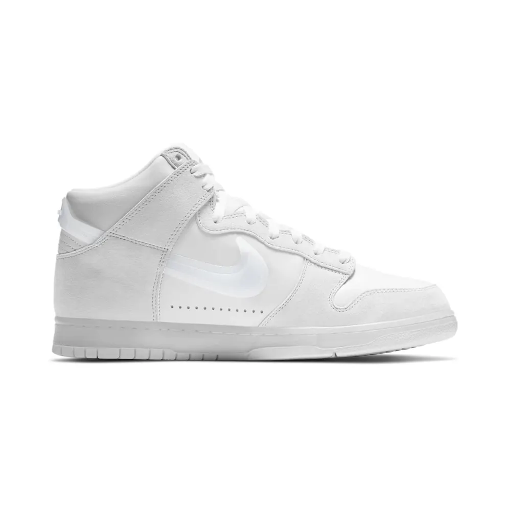 Nike Dunk High Slam Jam White Pure Platinum White/Clear-Pure Platinum (DA1639-100)