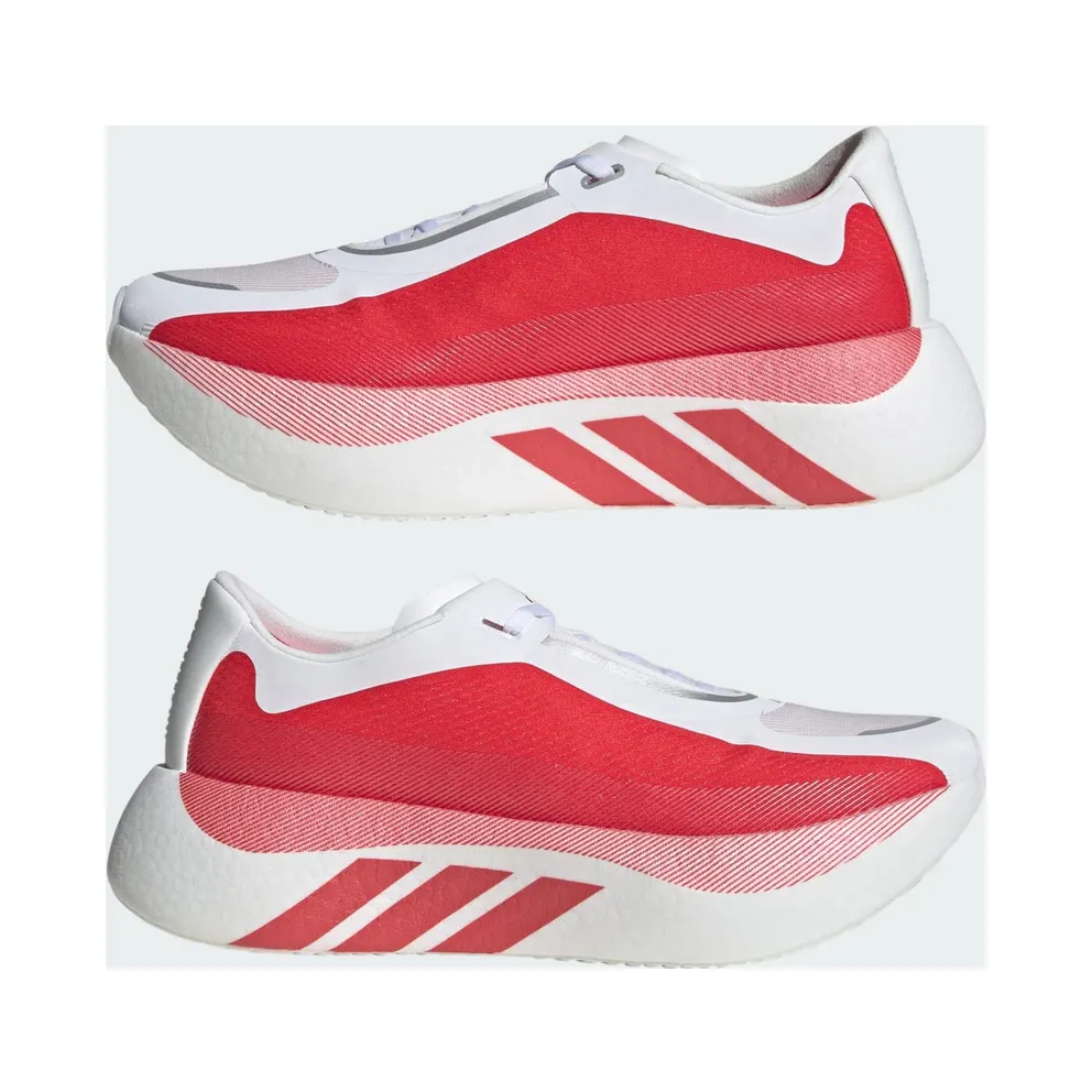Adidas Hyperboost Edge Running Shoes Cloud White / Pure Ruby / Zero Metalic (KI1913)