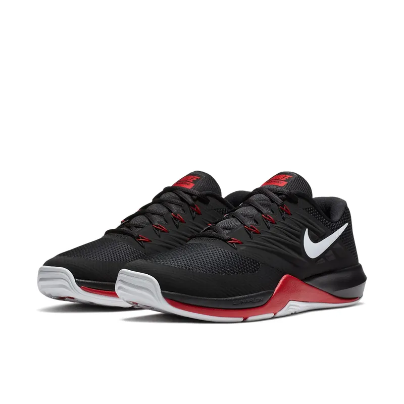 Nike Lunar Prime Iron II Black White Anthracite Gym Red (908969-006)