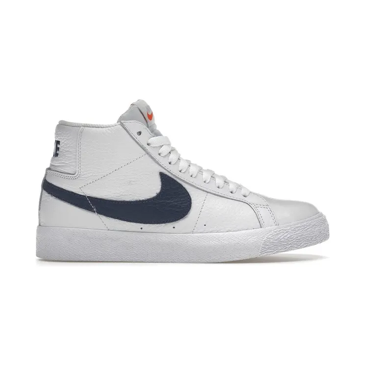 Nike SB Blazer Mid ISO White Navy (DC4472-100)