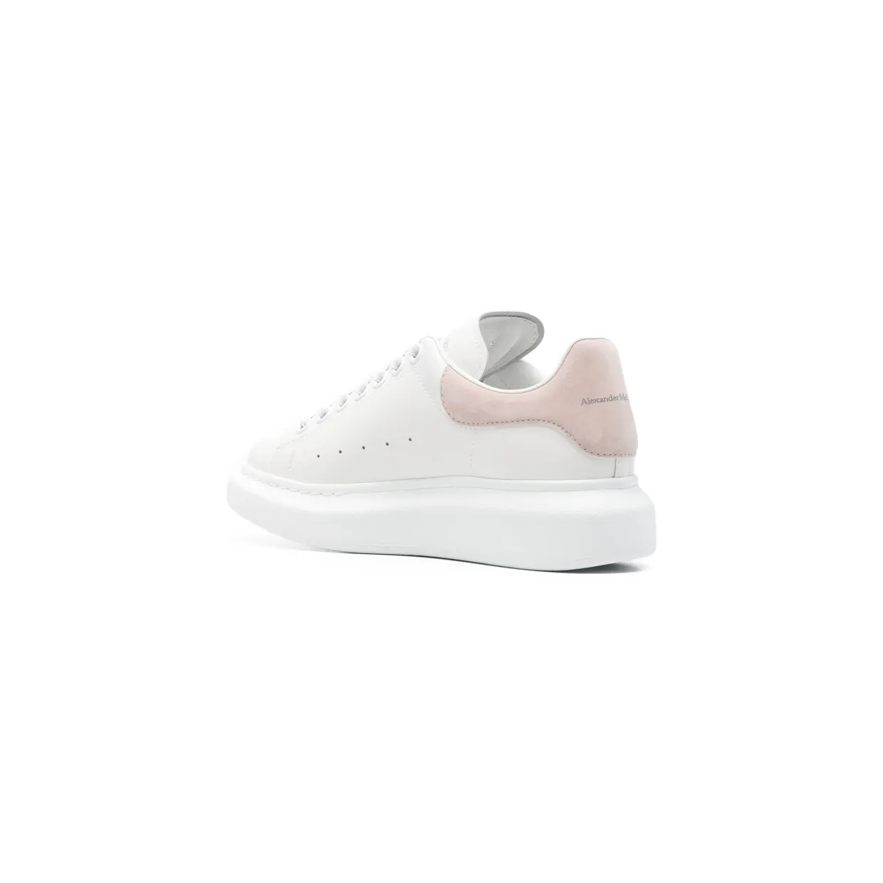 Alexander Mcqueen Oversized Suede-trim “White/Pink” (553770 WIAIH 9182) (4)