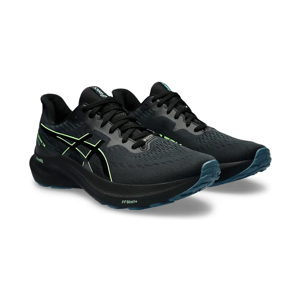Asics Gt-2000 12 Gtx Black/Illuminate Green (1011B687.001)