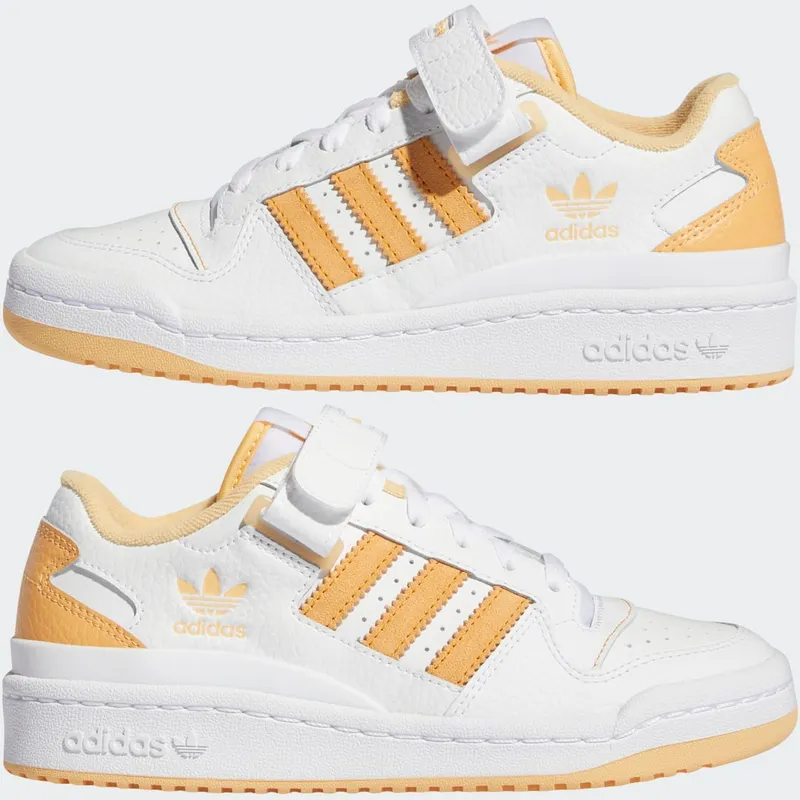 Adidas Forum Low City Cloud White / Pulse Amber / Orange Rush (GY8368)
