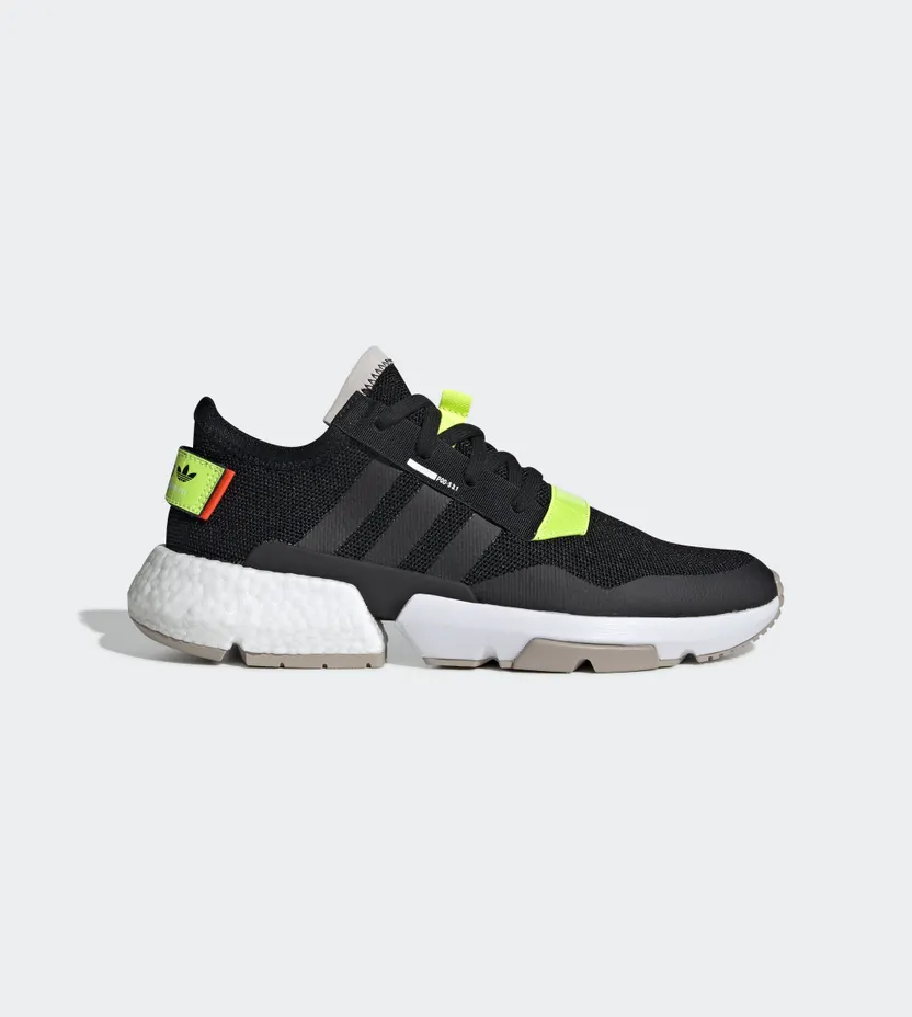 Adidas P.O.D. S3.1 ‘Traffic Warden’ Core Black/Yellow/Footwear White (BD7693)