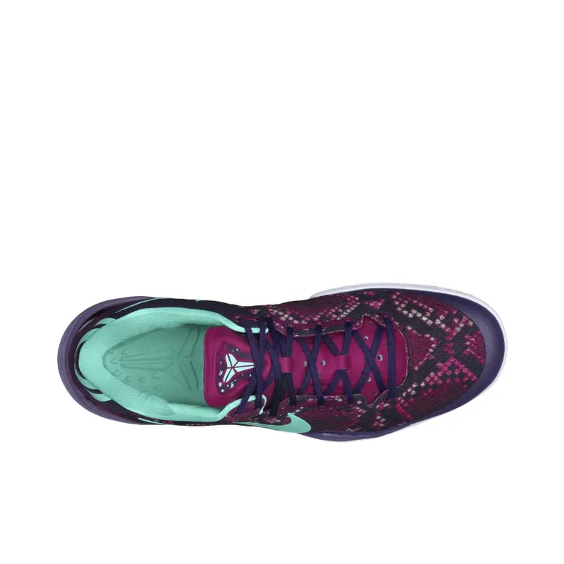 Nike Kobe 8 Pit Viper Purple Dynasty/Raspberry Red-Wolf Grey-Green Glow (555035-502)