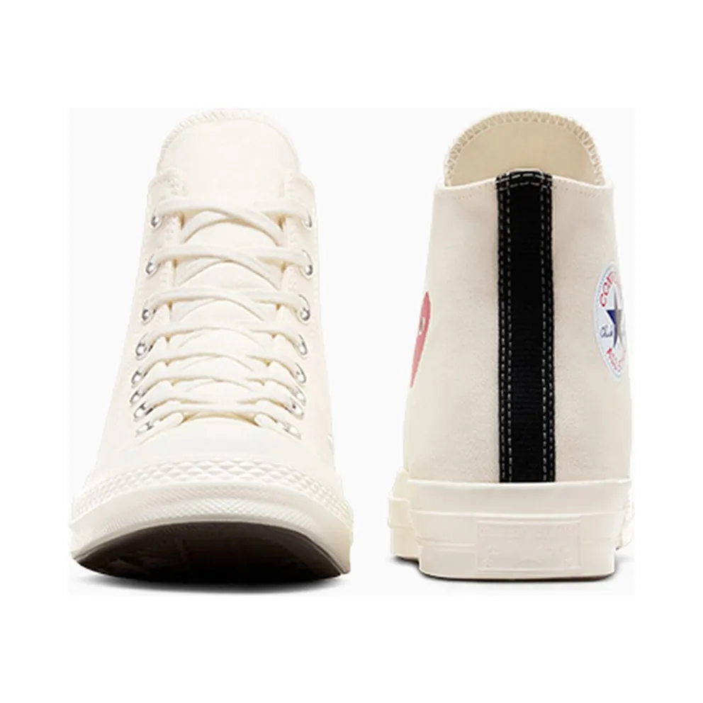 Converse PLAY Comme des Garçons Single Heart Chuck 70 Milk/Red/Black (A08800C)