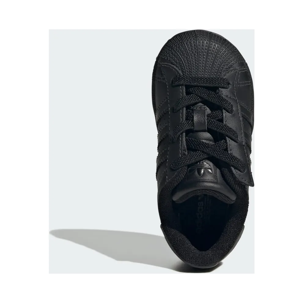 Adidas Superstar II Elastic Lace Kids Core Black / Core Black / Core Black (JR9415)