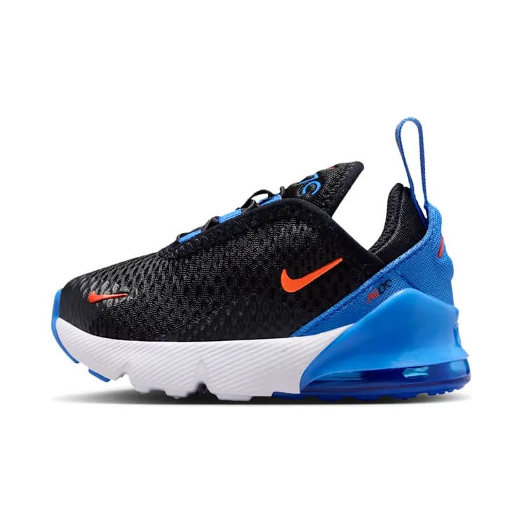 Nike Air Max 270 Black Blue Crystal Turf Orange (DD1646-047)