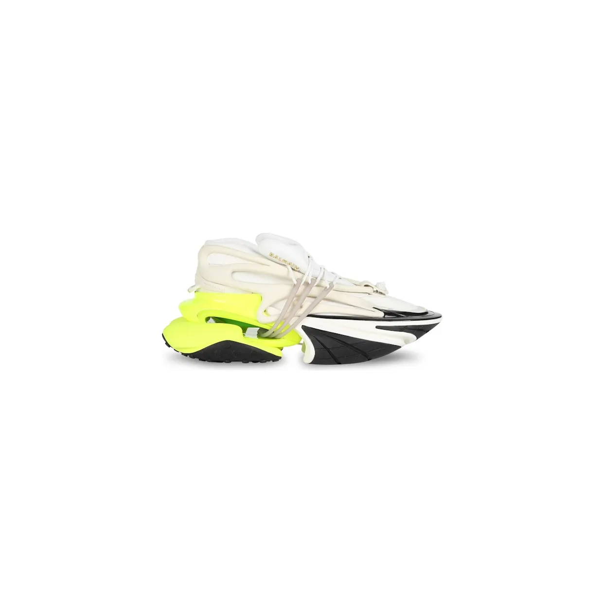 Balmain Unicorn Low-Top White Yellow (YM1VJ309KNES)