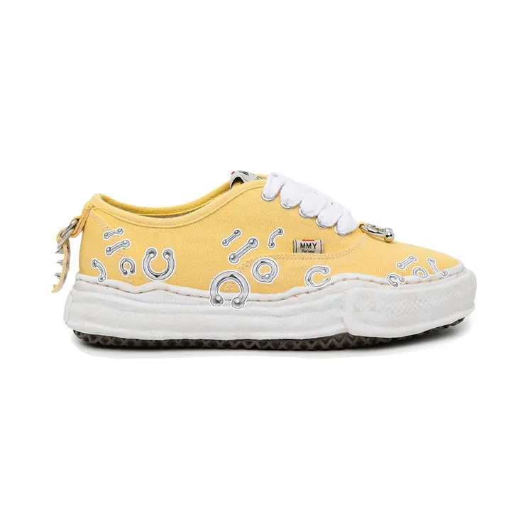 Maison Mihara Yasuhiro Baker OG Sole Canvas Low BONBOM Yellow (C16FW703-YLW)