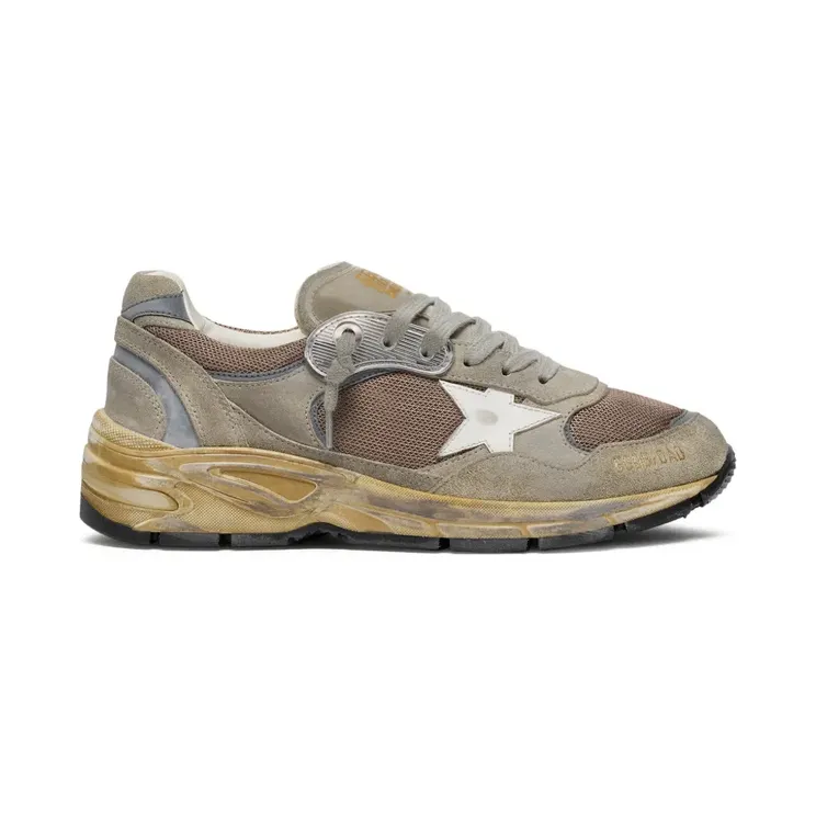 Golden Goose met veters sterdetail “Grey” (GWF00884F003271)