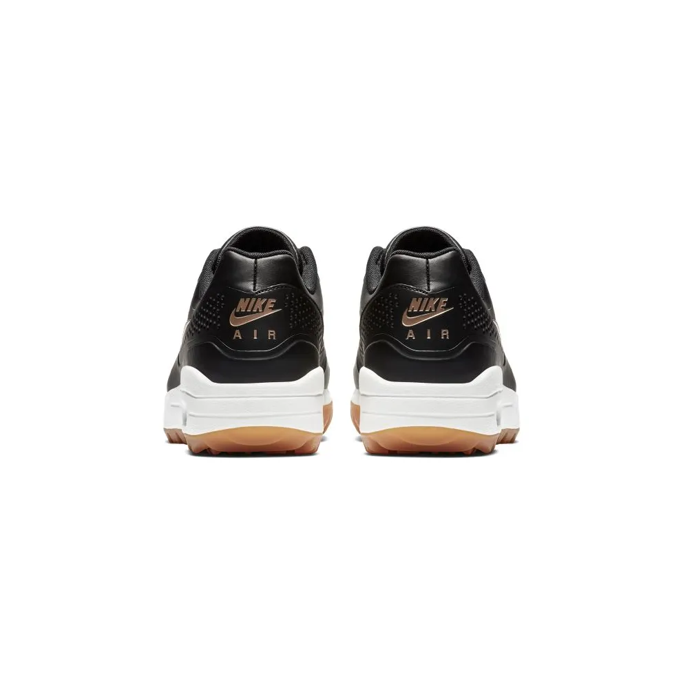 Nike Air Max 1 Golf Black Metallic Red Bronze Gum (W) Black/Summit White-Gum Medium Brown-Metallic Red Bronze (AQ0865-002)