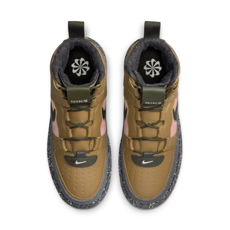 Nike Air Force 1 Boot Brown 50% Sustainable Materials (DD0747-300)