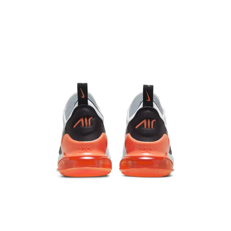 Nike Air Max 270 White Turf Orange (GS) (943345-107)