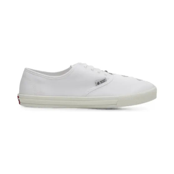 Sneakers in white drill fabric 1E402O0303LKE/T_PRADA-F0009_500-41