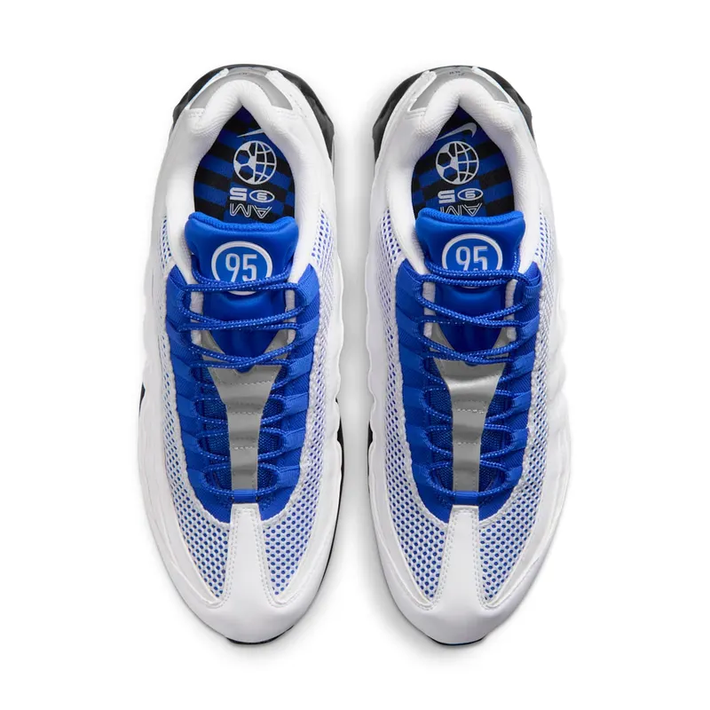 Nike Air Max 95 SE “Big Bubble Total 90 White Racer Blue” (IB6830-100)