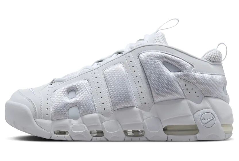 Nike Air More Uptempo Low Triple White (FZ3055-100)