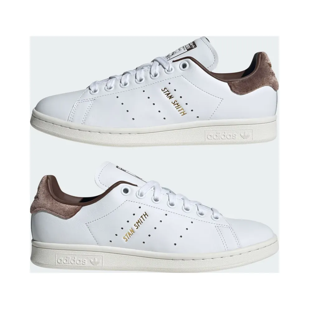 adidas Stan Smith Cloud White Gold Metallic Brown (IF7003)
