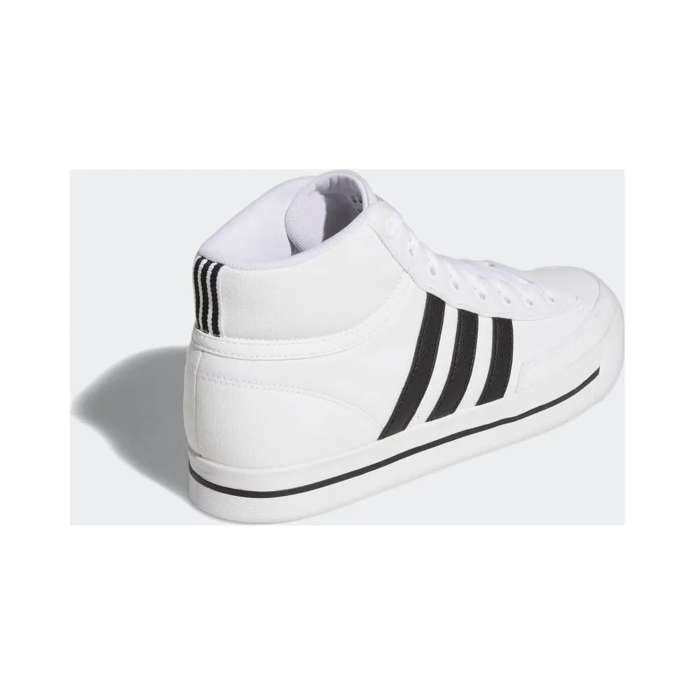 Adidas Retrovulc Mid Canvas Skateboarding Cloud White / Core Black / Grey Two (GW8376)
