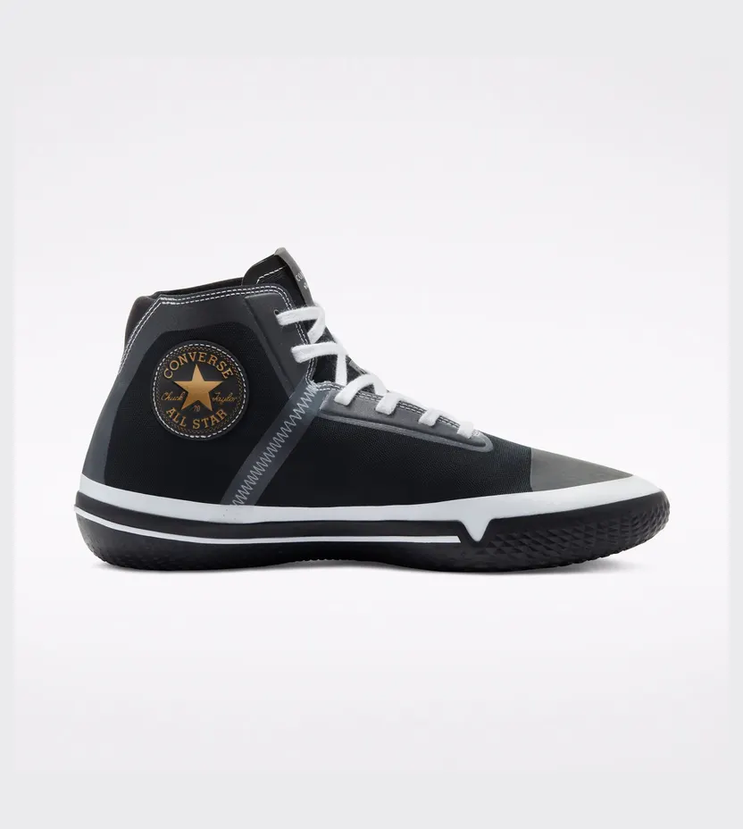 Converse All Star Pro BB Then & Now High Top Black/white/black (170423C)