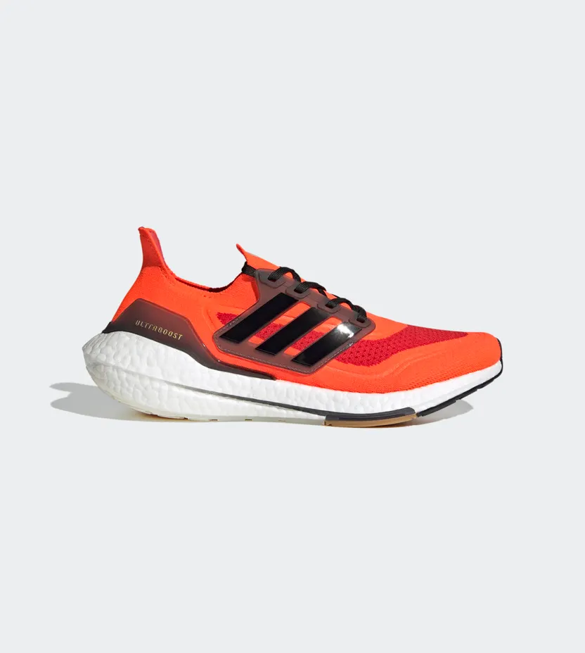 adidas Ultraboost 21 Solar Red / Core Black / Gold Metallic (FZ1924)