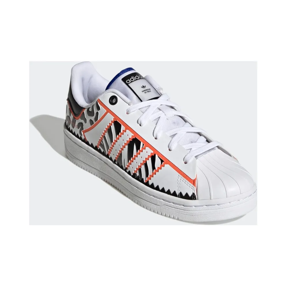 adidas Superstar OT Tech Cloud White / Core Black / True Orange (GW0523)