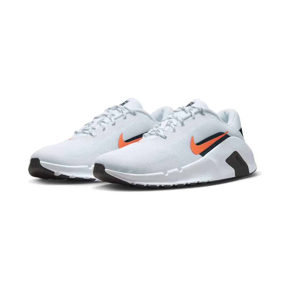 Nike Flex Train White Black Safety Orange (HV9972-109)