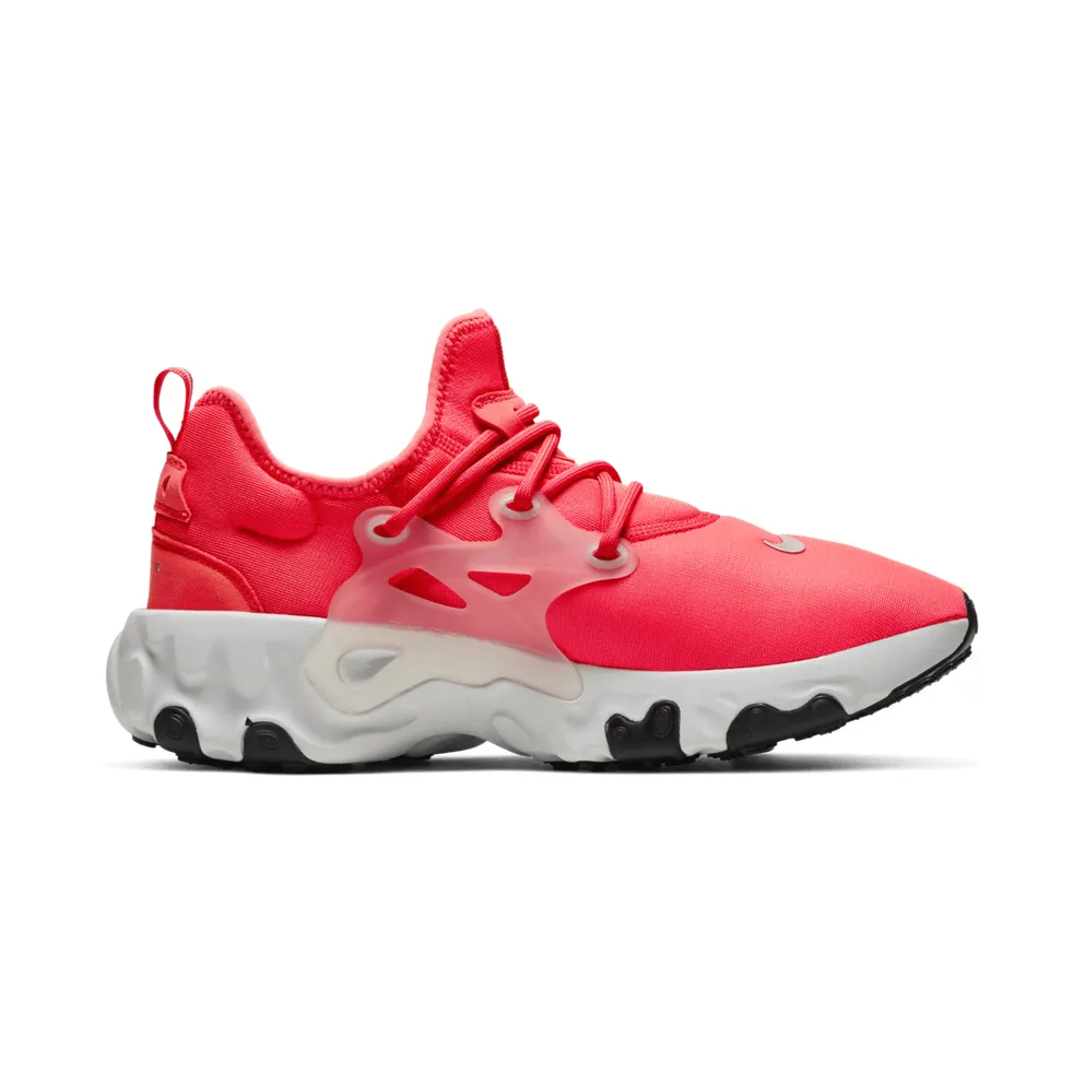 Nike React Presto Laser Crimson Laser Crimson/Off White-Black-Metallic Silver (CK4538-600)