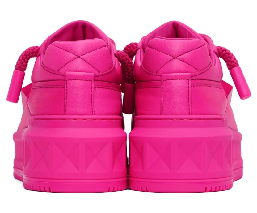 Valentino Garavani Pink One Stud Uwt Pink Pp (1W0S0FQ4XTM) (2)
