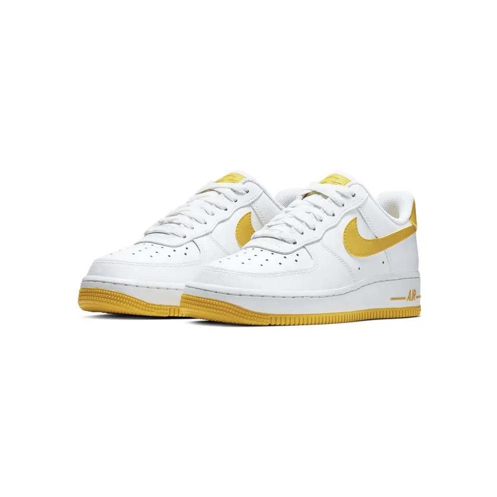 Nike Air Force 1 Low Patent White Bright Citron (W) White/Bright Citron (AH0287-103)