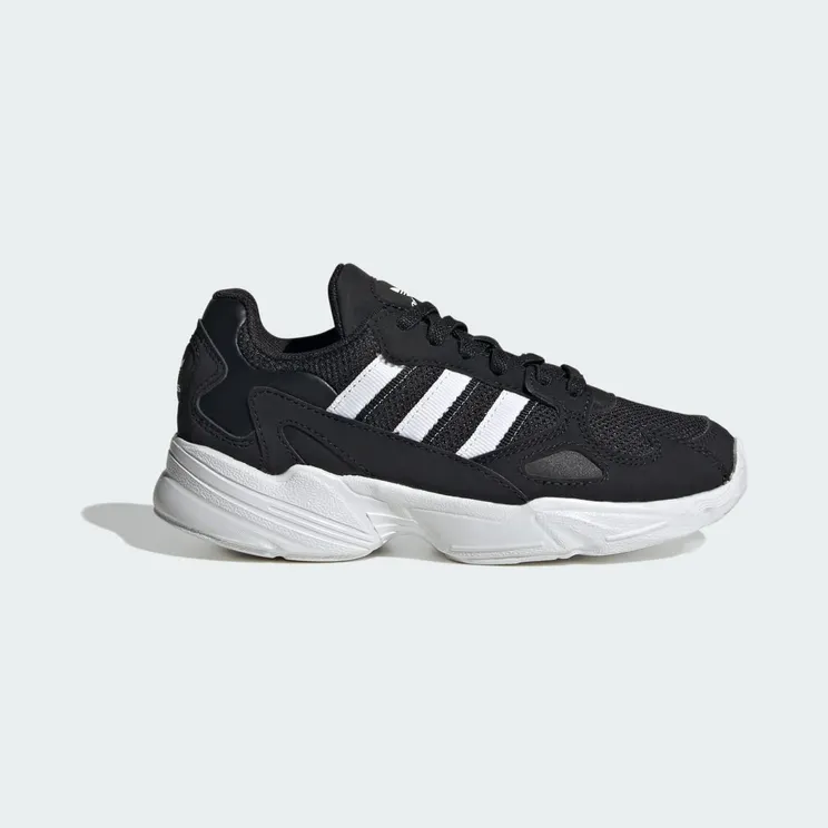 adidas Falcon Elastic Lace Kids Core Black / Cloud White / Cloud White (IF1097)