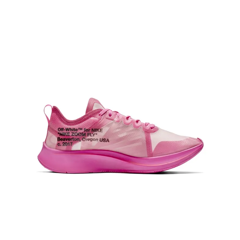 Nike x Off White Zoom Fly SP Racer Pink (2018) (AJ4588-600)