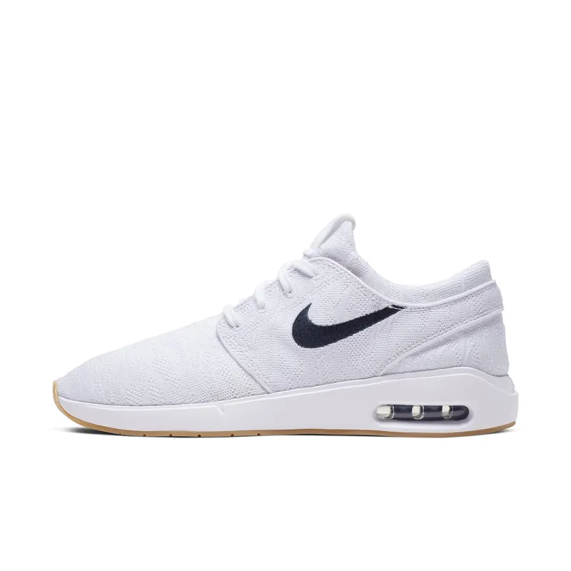 Nike SB Air Max Janoski 2 White/Celestial Gold White/Celestial Gold-Gum Light Brown-Obsidian (AQ7477-102)