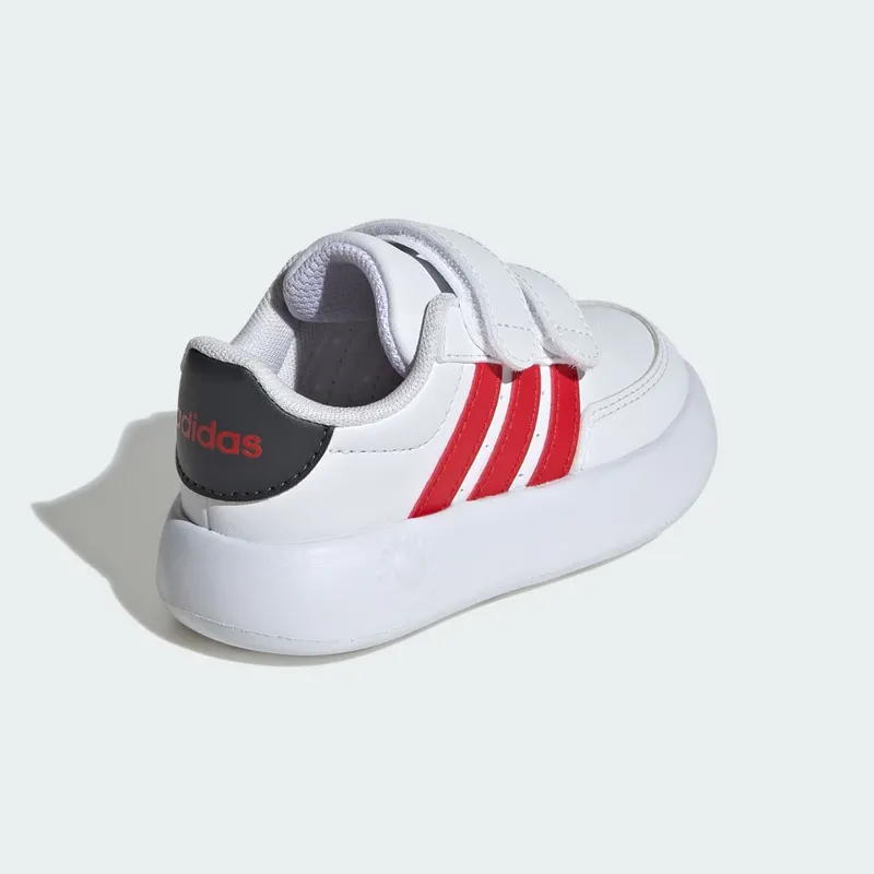 Adidas Breaknet 2.0 Kids Cloud White / Better Scarlet / Carbon (JH6678)