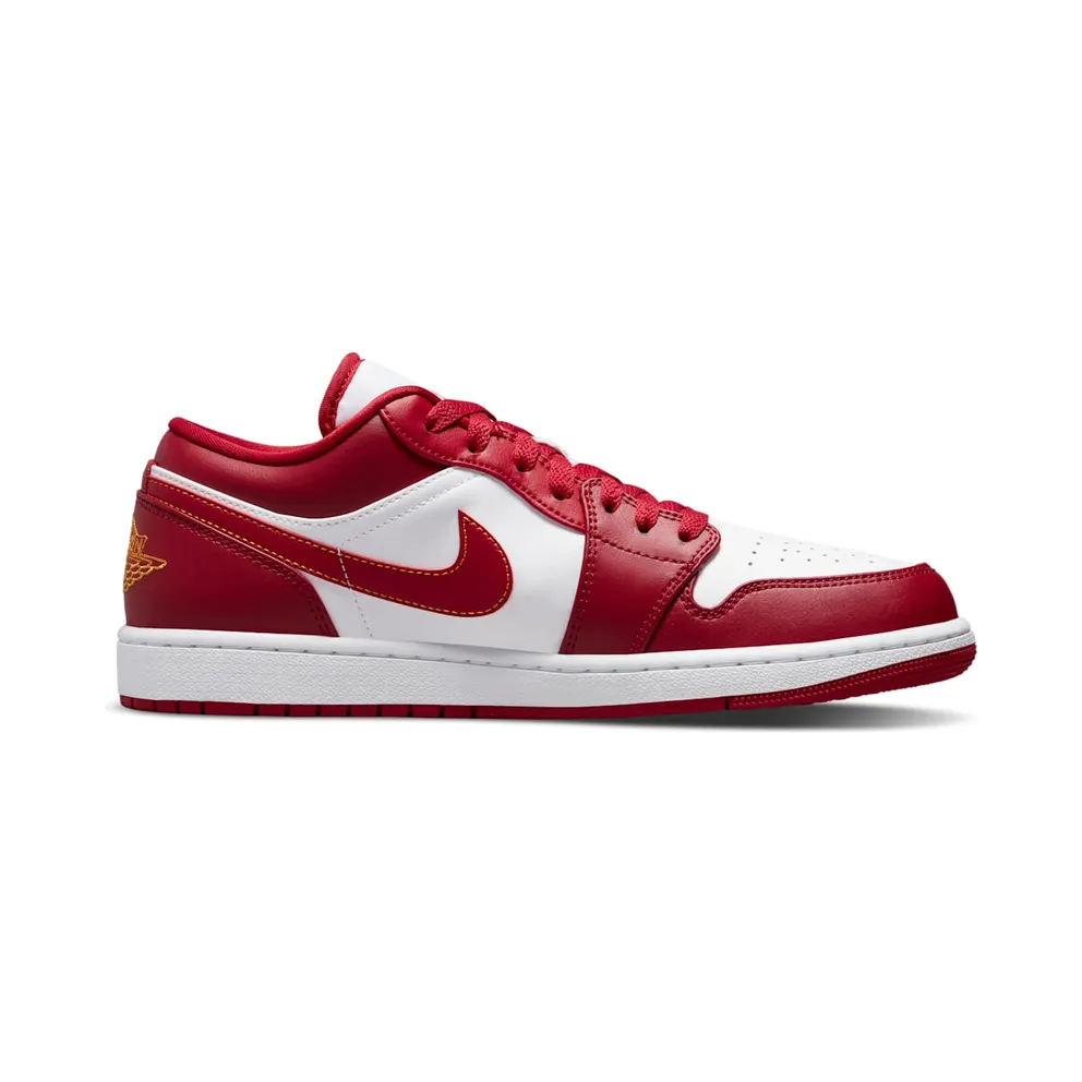 Jordan 1 Low Cardinal Red (GS) – “White / Red” (553558-607)