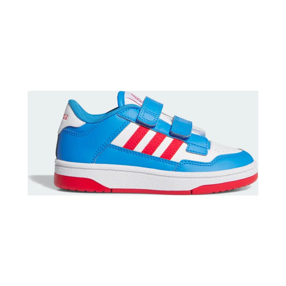 Adidas Rapid Court Kids Lucid Ray Blue / Pure Ruby / Cloud White (JS4765)