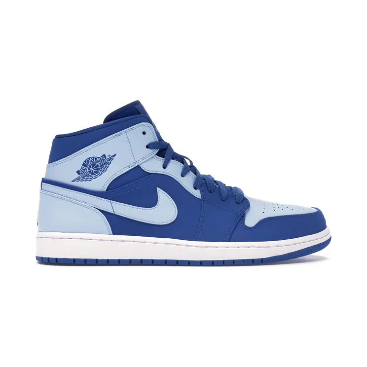 Jordan 1 Retro Mid Team Royal Ice Blue