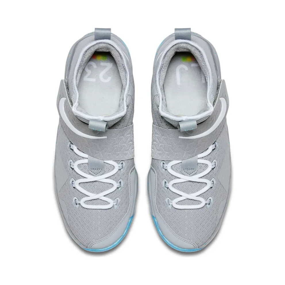 Nike LeBron 14 Mag (GS) Matte Silver/White-Glow (859468-005)