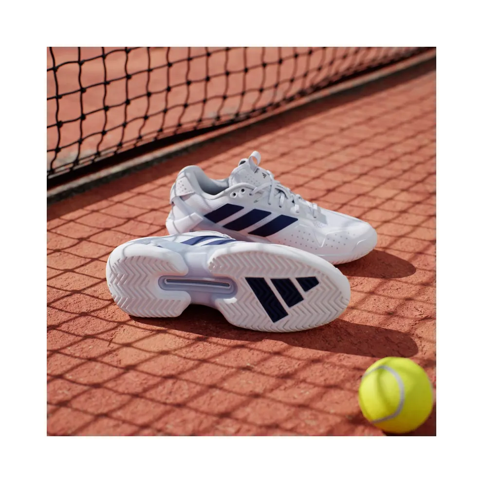 Adidas adizero Ubersonic 5 Tennis Cloud White / Dark Blue / Crystal Sky (JR1757)